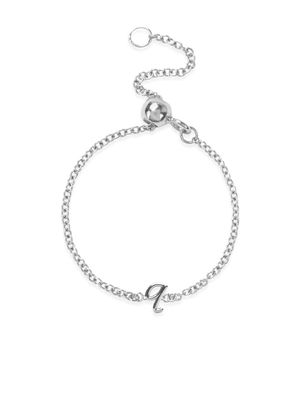 THE ALKEMISTRY 18kt white gold Love Letters Q initial ring - Silver