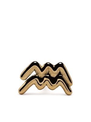 THE ALKEMISTRY 18kt yellow gold Aquarius single earring