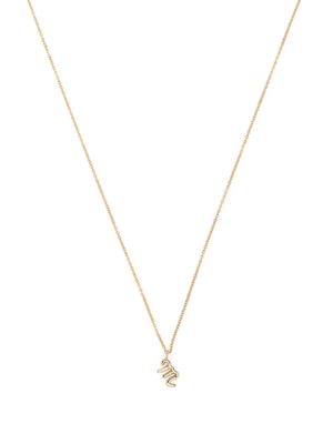 THE ALKEMISTRY 18kt yellow gold Scorpio necklace