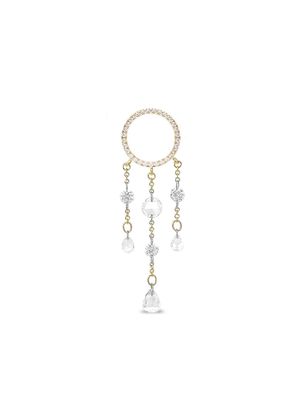 THE ALKEMISTRY 18kt yellow gold Suncatcher Sunburst Chandelier diamond earring