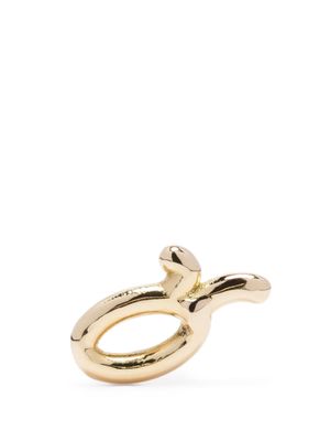 THE ALKEMISTRY 18kt yellow gold Taurus stud earrings