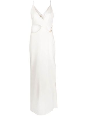 There Was One cut-out maxi dress - Neutrals