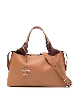 Tod's medium Boston tote bag - Brown
