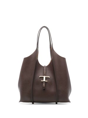 Tod's medium Timeless tote bag - Brown