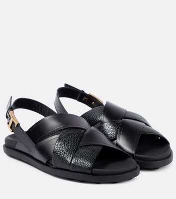 Tod's Woven leather sandals