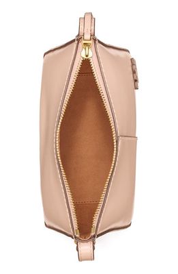 Tory Burch McGraw Spazzolato Boxy Shoulder Bag in Devon Sand