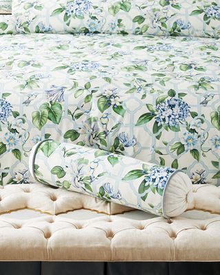 Treillage Neckroll Pillow
