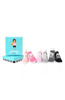 Trumpette Jenny Assorted 6-Pack Tennis Shoe Socks