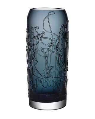 Twine Large Vase, Grey