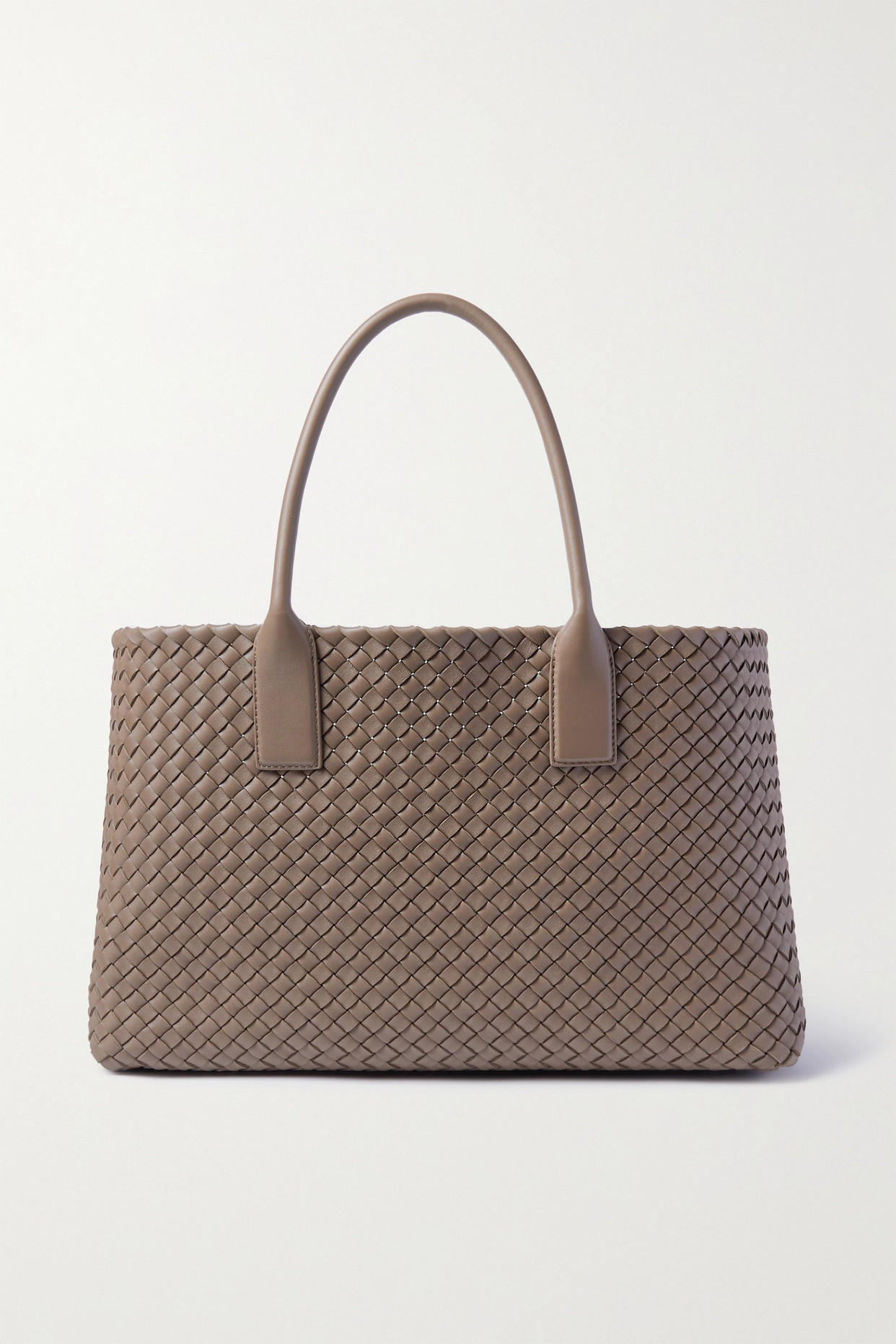 Bottega Veneta - Cabat Intrecciato Leather Tote - Brown