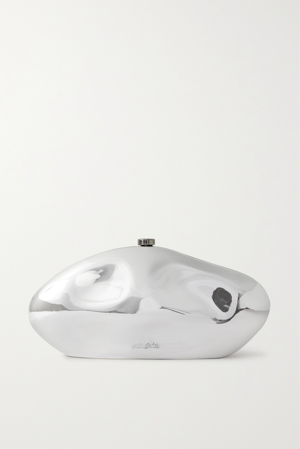 Cult Gaia - Caldera Silver-tone Clutch - One size