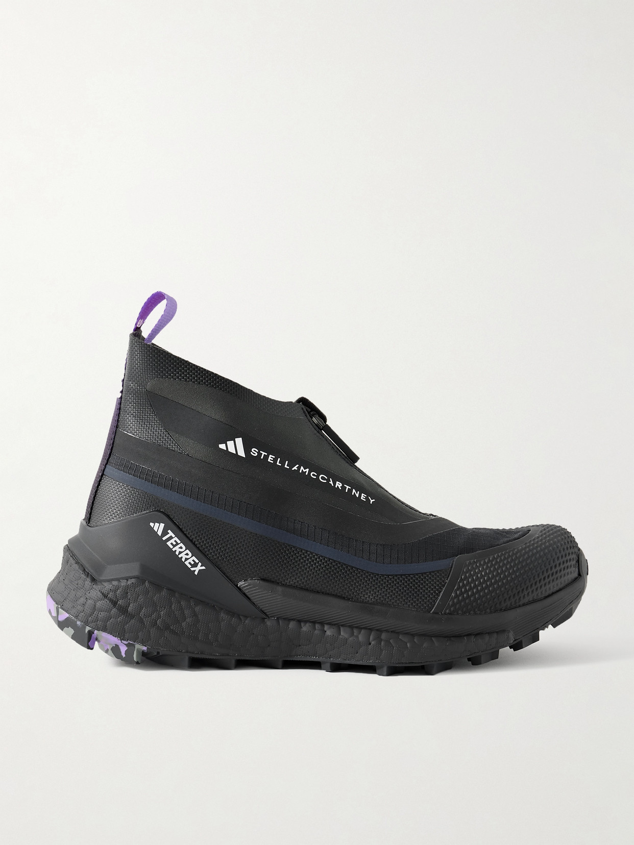 adidas by Stella McCartney - Terrex Free Hiker Rubber-trimmed Gore-tex® Ankle Boots - Black