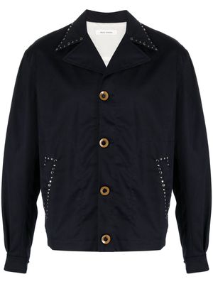 Wales Bonner Delaney stud-embellished jacket - Blue