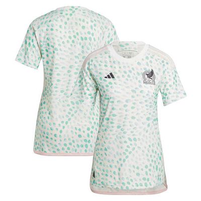 Women's adidas White Mexico Women's National Team 2023 Away Authentic Jersey