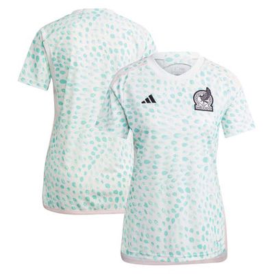 Women's adidas White Mexico Women's National Team 2023 Away Replica Jersey