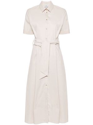 Woolrich midi shirt dress - Neutrals