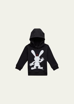 x Disney Oswald & Castle Graphic Hoodie, Size 4-5