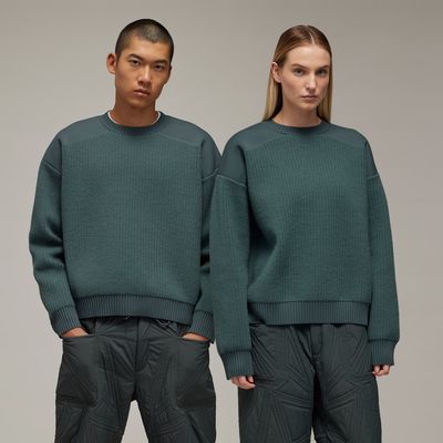 Y-3 Utility Crew Sweater Utility Ivy