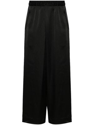 Y-3 x Adidas seersucker track pants - Black